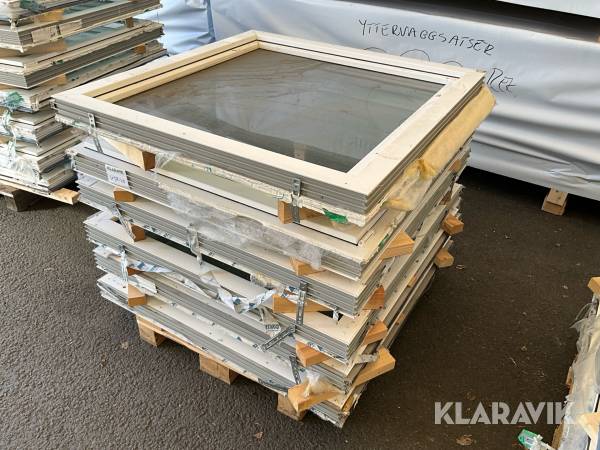 Plastfönster 6st