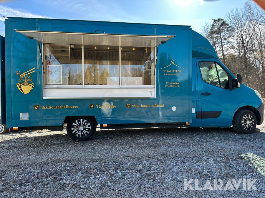 Foodtruck Opel Movano 3,5t 2,3 CDTI 170hk