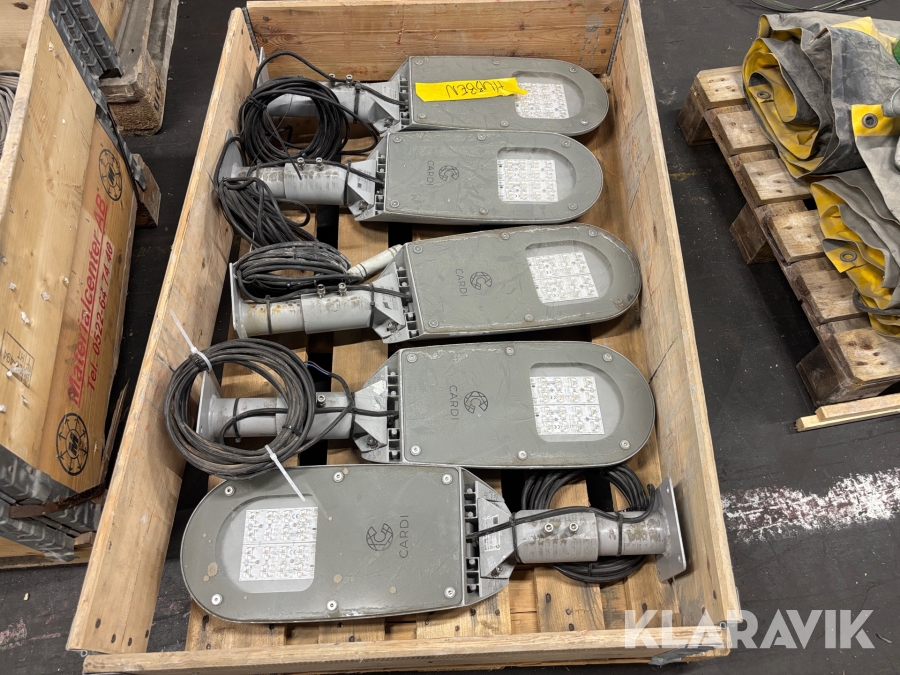 Armaturer LED Cardi Motion Street S30 5st