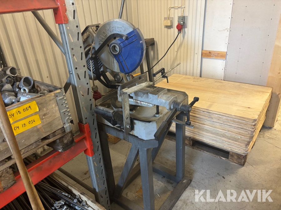 Metallsåg Thomas 315 super cup med stöd