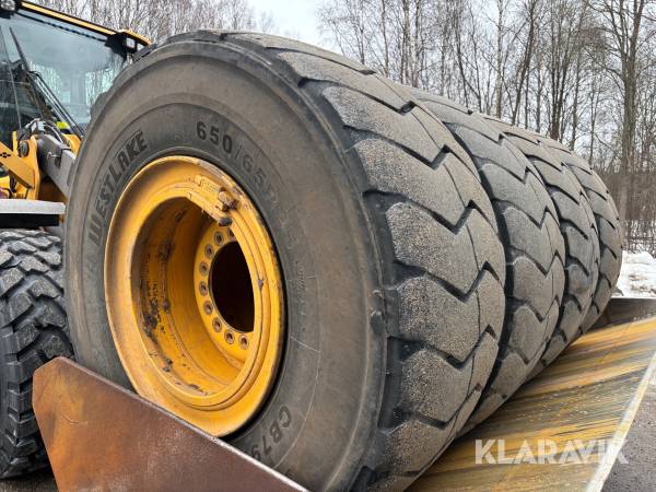 Entreprenaddäck Westlake CB792 till hjullastare med fälg 4st