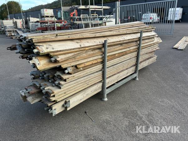 Sparkbrädor Monzon för metrisk ställning, blandade längder