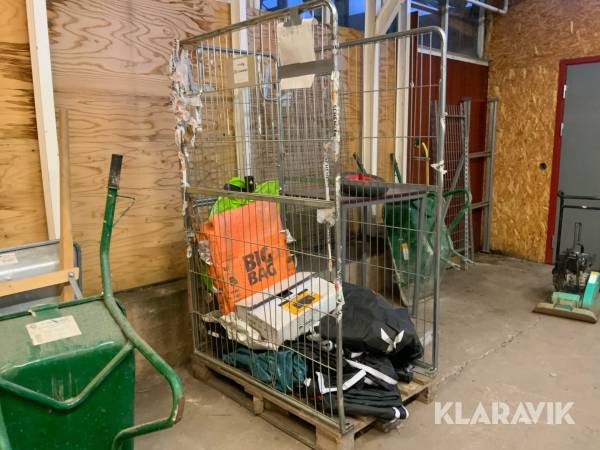 Depåtält och storsäck