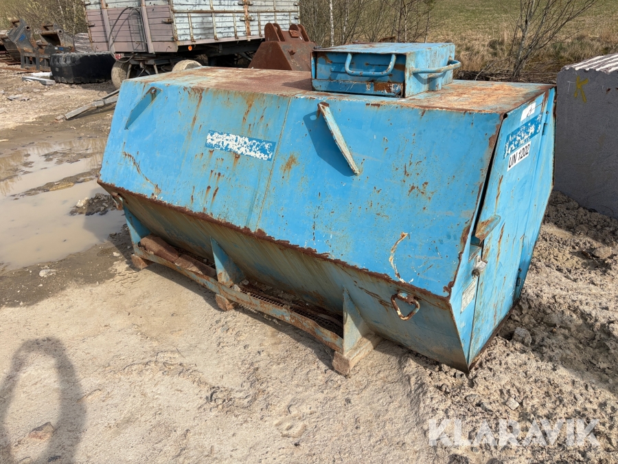 Dieseltank 2000 L Färmartanken