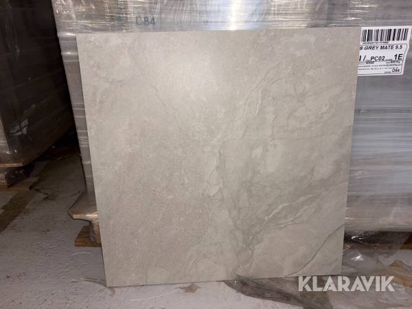 Klinker Emotion Ceramic Callas Grey Matt 60x60 125kvm