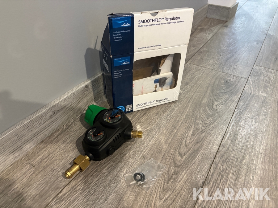 Regulator Linde Smoothflo för Argon