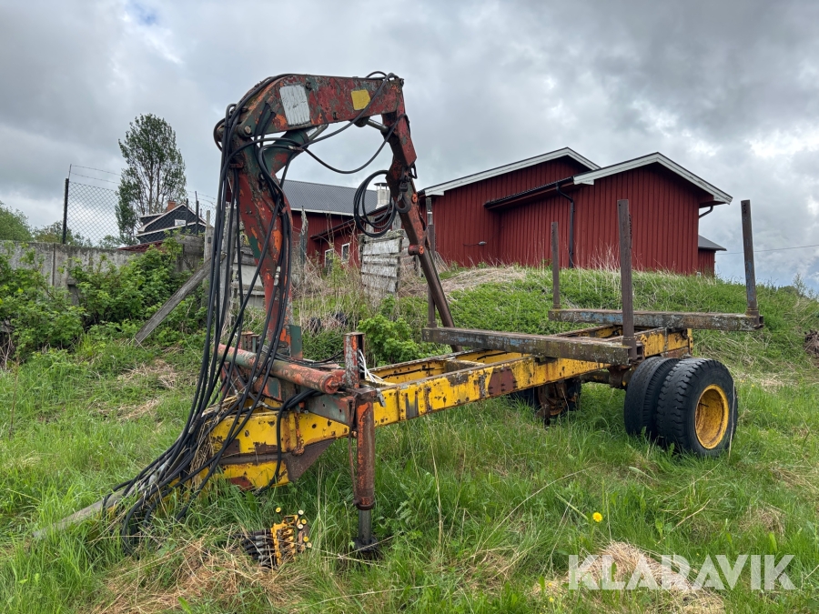Skogsmaskinsvagn Hiab 174