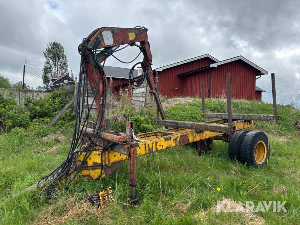 Skogsmaskinsvagn Hiab 174