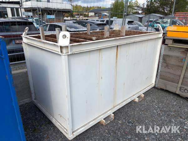 Container med fack
