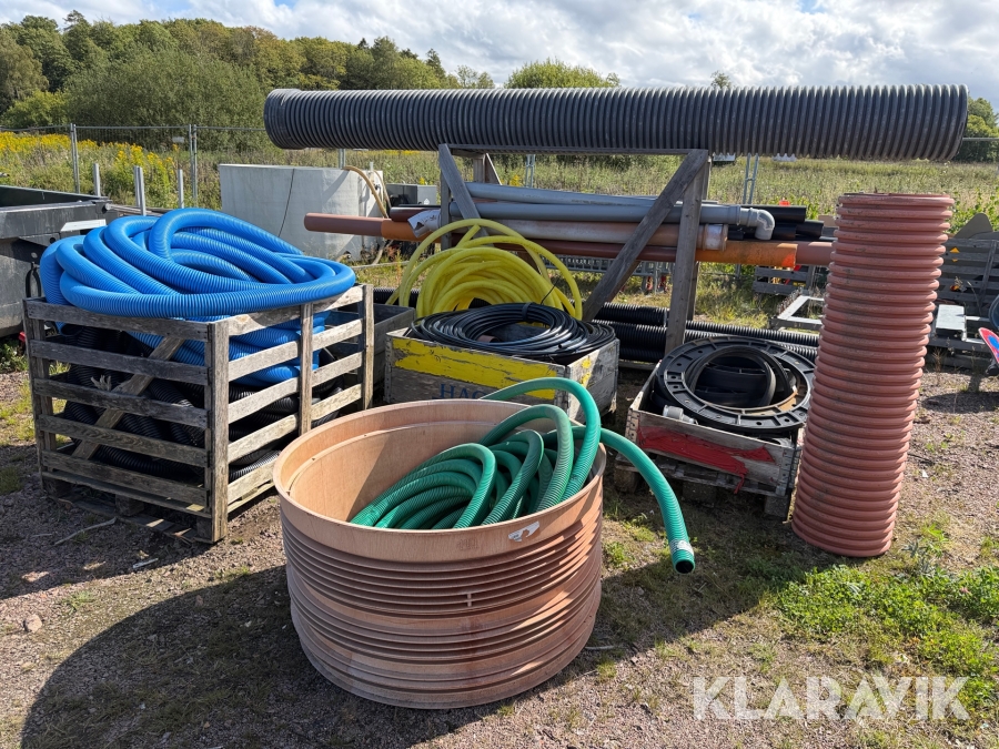 Markrör, slangar, kopplingar
