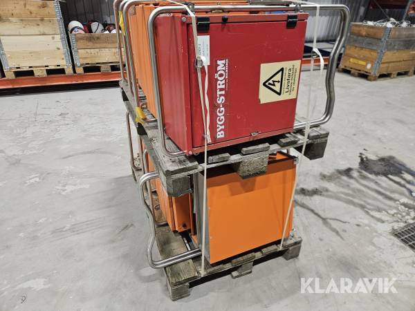 Elskåp Satema 32A 8st 