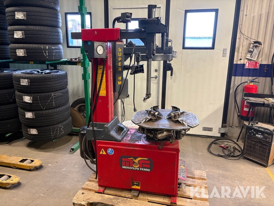 Däckmonteringsmaskin mondolfo ferro aguila as 963ti 2v