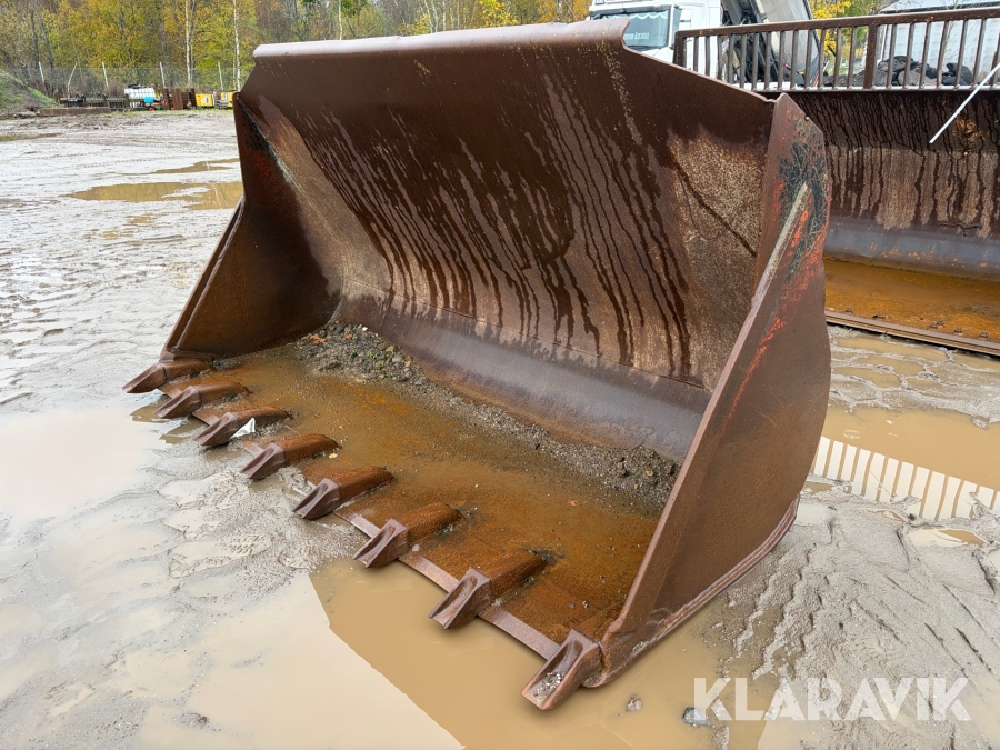 Tandad skopa 2,5 m Stora BM Fäste