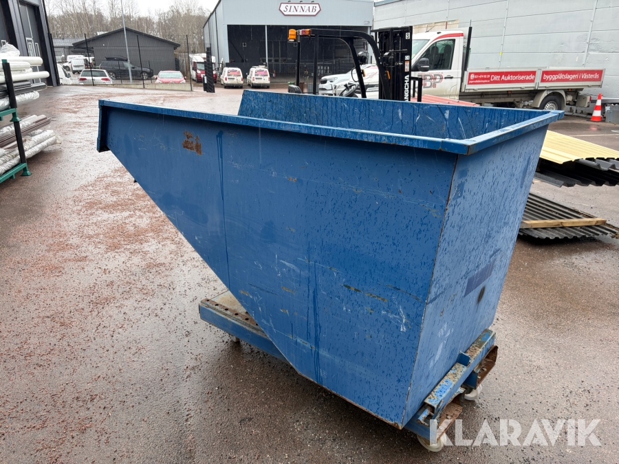 Tippcontainer till truck