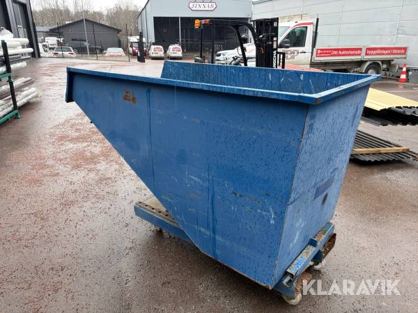 Tippcontainer till truck
