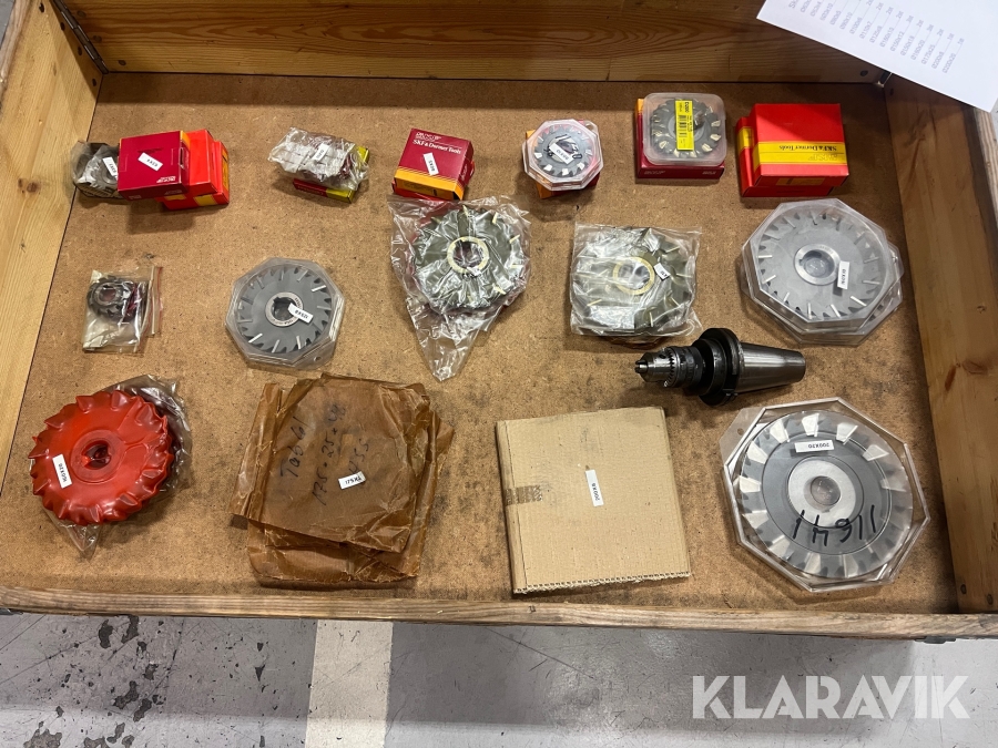 Snabbstålskivfräsar HSS