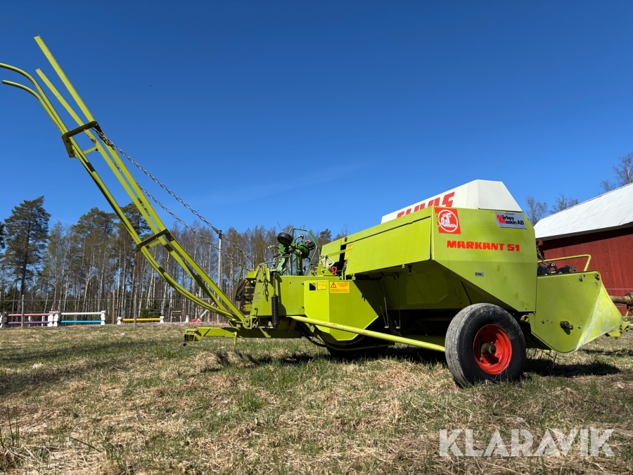 Balpress Claas Markant 51 hårdpress