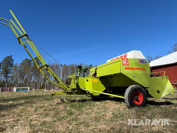 Balpress Claas Markant 51 hårdpress