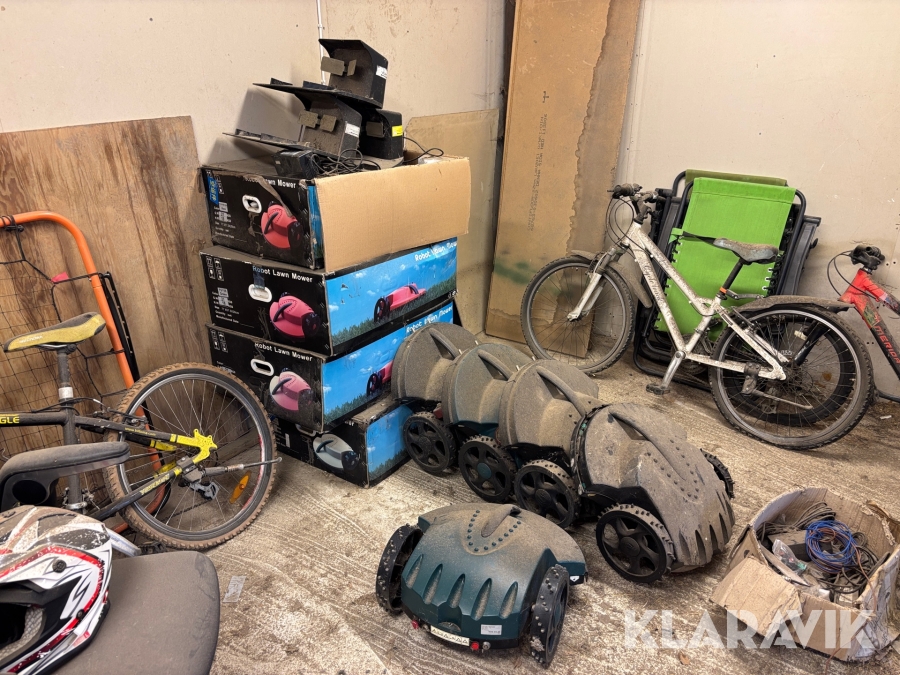 Gräsklippare FG115 med laddstation
