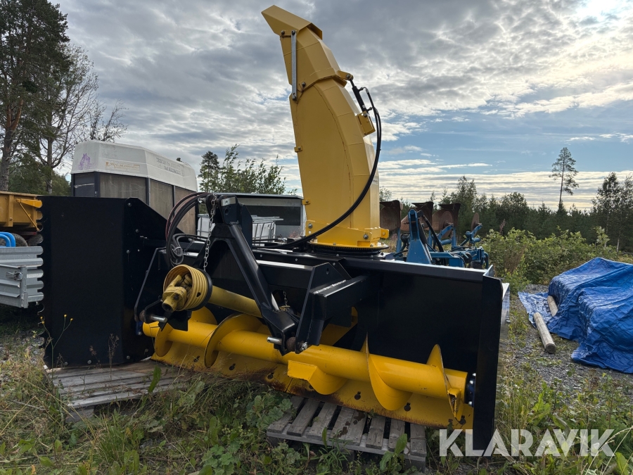 Snöslunga Trejon Optimal 2450 med breddningsvinge