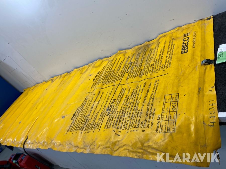 Värmematta Ebeco 1000w
