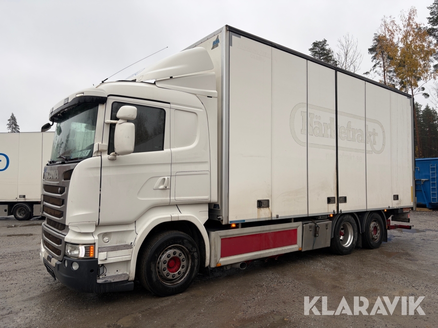 Skåpbil Scania R490 6x2 12.7