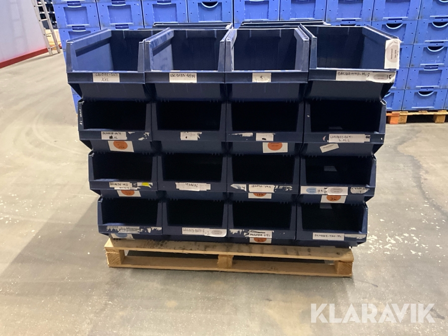 Plastlådor Arca Systems 9072