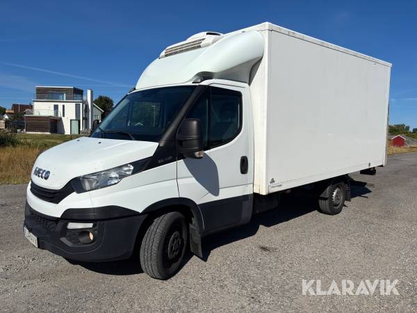 Lätt lastbil Iveco Daliy 35-160 kylbil, bakgavellyft