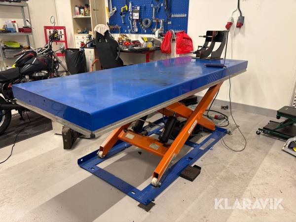 Lyftbord med MC-infästning Edmo-lift TM1500