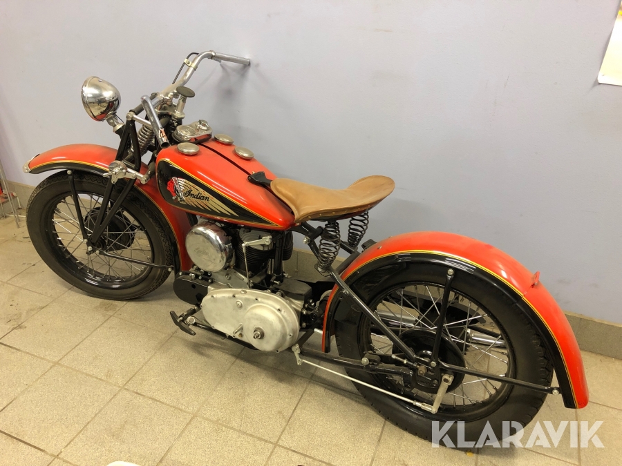 Veteranmotorcykel Indian Army 741 