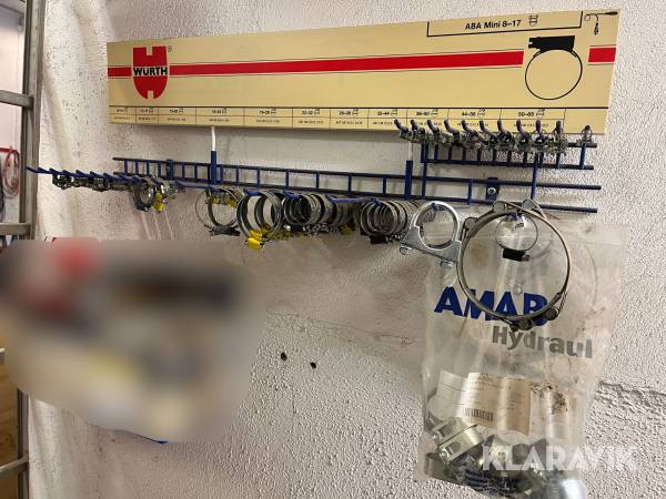 Slangklämmor Würth Ca 200st