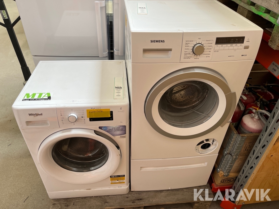 Tvättmaskin 2 st
