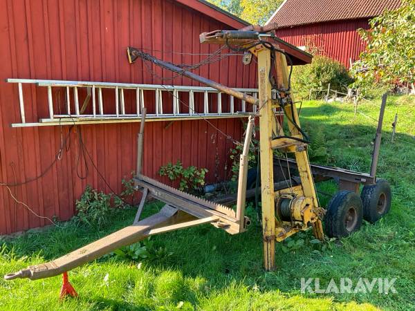 Skogsvagn med Vajerkran Star