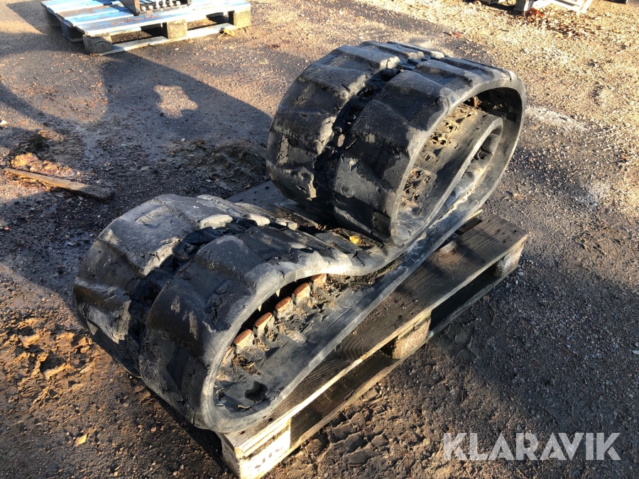 Larvband till grävmaskin 400x74x72 5KS gummi