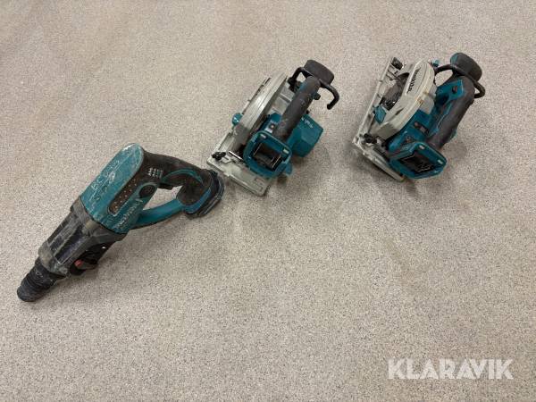 Cirkelsåg 2 st Borrhammare Makita