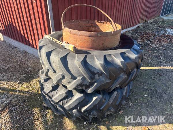 Dubbelmontage Michelin BIB X 20.8 R38 - 2st