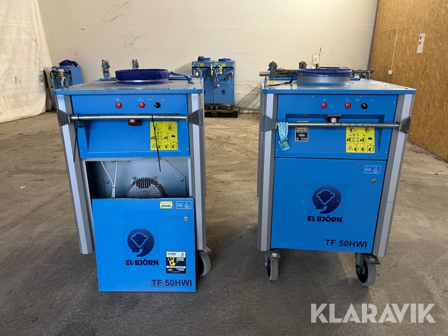 Hetvattenfläktar El-Björn TF50HWI