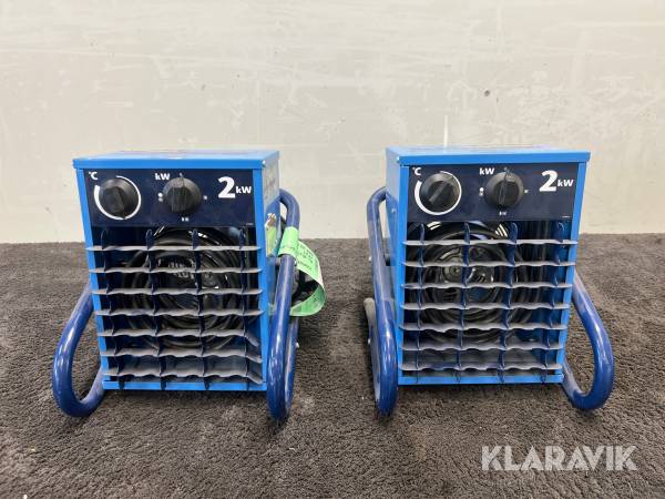 Varmluftsfläktar El-Björn VF21A 2st