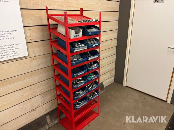 Diverse Hydraulkopplingar AMAB med hylla