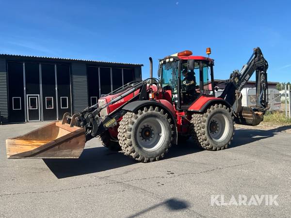 Grävlastare Huddig 1260 med 6st redskap