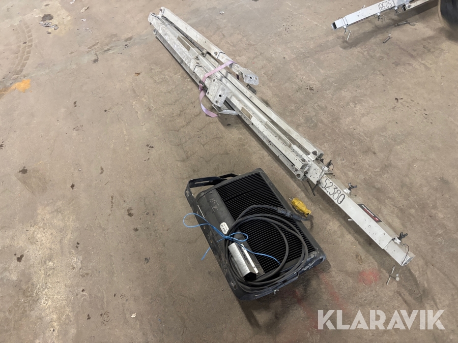 Belysningsmast El-Björn M5000 5meter Led