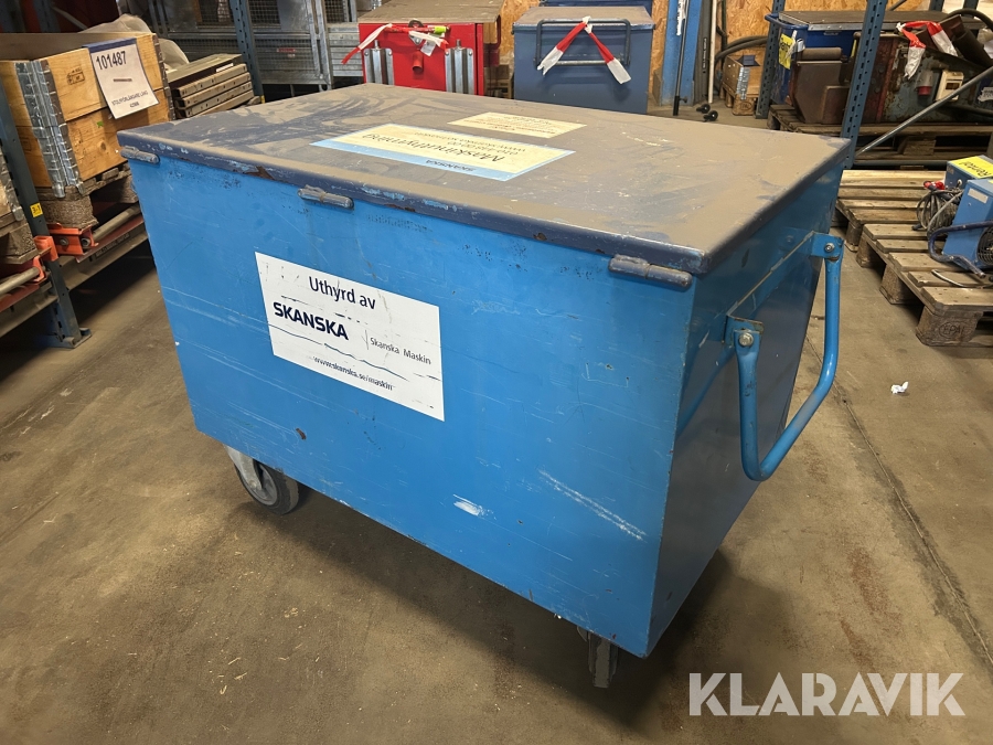 Verktygsvagn Kvickman 290 liter