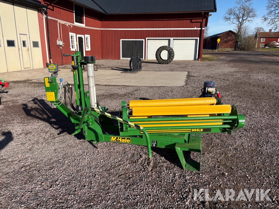 Småbalsinplastare McHale 995LM