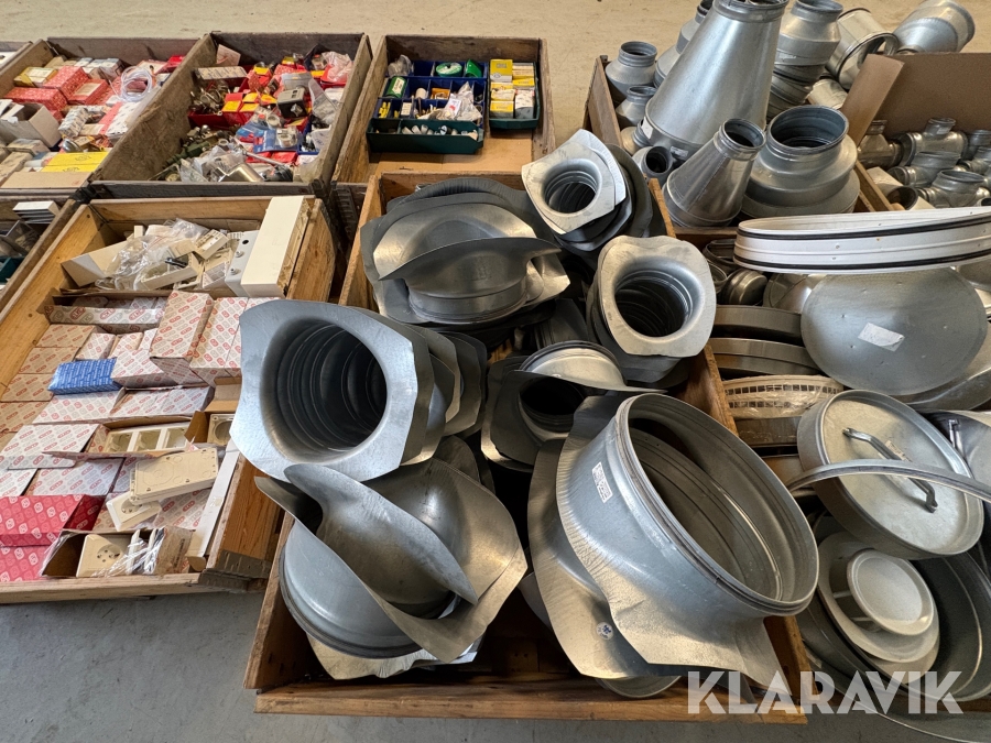 Parti med ventilationsdelar FläktWoods