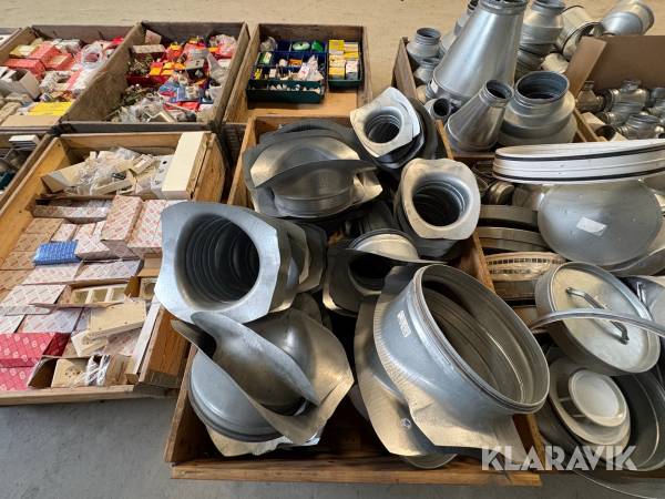 Parti med ventilationsdelar FläktWoods