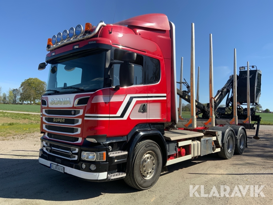 Timmerekipage Scania R580 V8 /Mjölbysläpet Vsp4-103-36