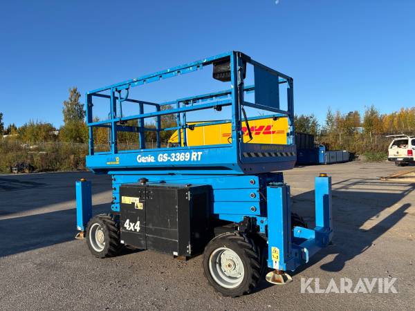 Saxlift Genie GS-3369RT med utskjut