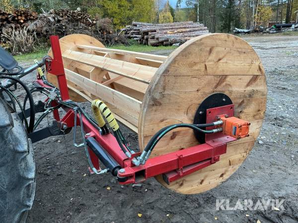 Nätutläggare/ Upprullare med insektsnät och sandsäckar