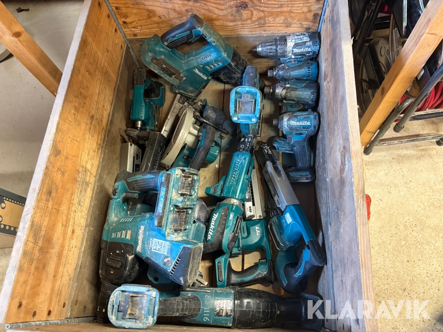 Parti handverktyg Makita