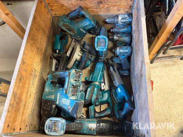 Parti handverktyg Makita